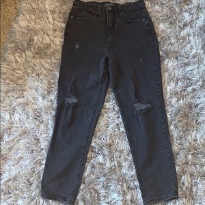 Black mom jeans